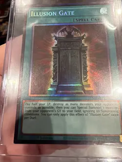 MZMU-EN023 Illusion Gate Collector's Rare 1st Edition YuGiOh - Image 4