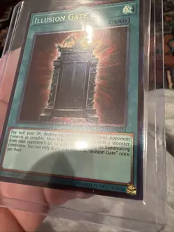 MZMU-EN023 Illusion Gate Collector's Rare 1st Edition YuGiOh - Image 5
