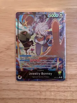 One Piece TCG OP15 -EB04 Jewelry Bonney Leader Alt Art EB04-001 NM - Image 1