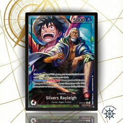 Silvers Rayleigh | OP12-001 [L] Alt Art |ONE PIECE|Legacy of the Master|English - Image 1