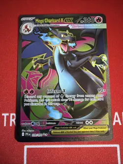 Mega Charizard X ex 109/94 Ultra Rare Phantasmal Flames Pokemon Card - Image 1