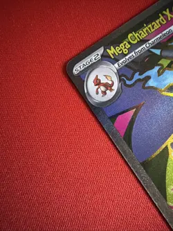 Mega Charizard X ex 109/94 Ultra Rare Phantasmal Flames Pokemon Card - Image 5