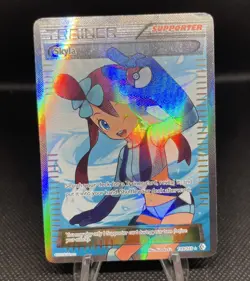 Pokemon Card - Skyla Full Art 149/149 Ultra Rare - BW Boundaries Crossed - MP+ - Image 1