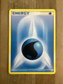 Water Energy 125/130 Pokemon Card Diamond And Pearl NM/VLP - Image 1