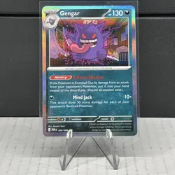 GENGAR Pokemon TCG Perfect Order Rare Holo 50/88 Pack Fresh Beautiful Card NEW - Image 1