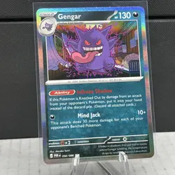 GENGAR Pokemon TCG Perfect Order Rare Holo 50/88 Pack Fresh Beautiful Card NEW - Image 4