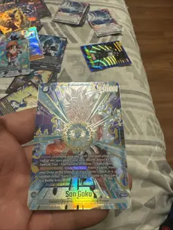 Son Goku FB09-037 Alternate Art Dual Evolution Dragon Ball Card English Fusion - Image 2