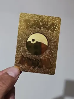 Shiny Charizard VMAX - Gold Foil Fan Art Card Fun Card Art Fan - Image 3