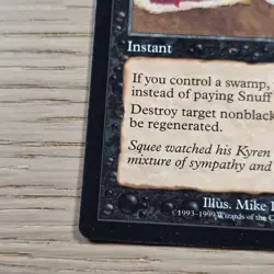 Snuff Out Mercadian Masques MTG Magic the Gathering Card - Image 4