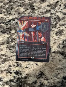MTG FOIL You Find Some Prisoners(Dungeons & Dragons) Borderless - Secret Lair - Image 1