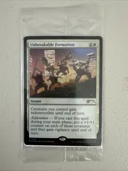 NYCC 2025 Unbreakable Formation X TMNT Promo Foil Sealed - Magic The Gathering - Image 1