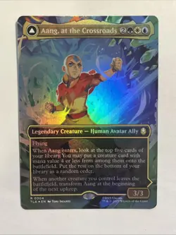 Aang, at the Crossroads (Borderless) Avatar: The Last Airbender Foil - Image 1