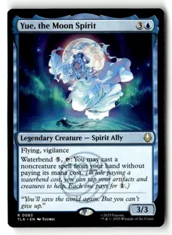 Yue, the Moon Spirit 83 Rare Avatar: The Last Airbender Magic: The Gathering NM - Image 1