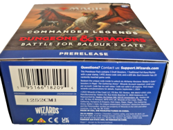 MTG Battle for Baldur's Gate Prerelease Pack - kit Commander Dungeons & Dragons - Image 3