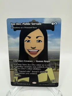 Magic the Gathering Avatar - Joo Dee Public Servant - M 0018 Borderless - Image 1
