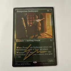 MTG: Shadow Signed By Artist - Prosperous Innkeeper (Promo Pack) - Foil - NM - - Image 1