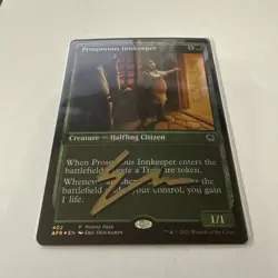 MTG: Shadow Signed By Artist - Prosperous Innkeeper (Promo Pack) - Foil - NM - - Image 2