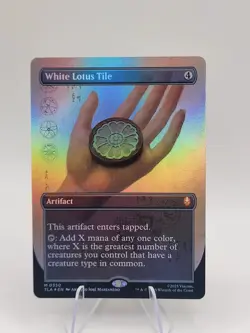 White Lotus Tile (Borderless) Avatar: The Last Airbender Foil - Image 1