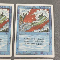 4x Blue Elemental Blast X4 MTG Revised Edition Magic The Gathering LP Playset - Image 5
