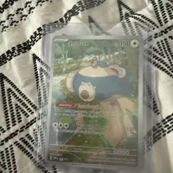 Pokemon TCG Snorlax Holo Black Star Promo SVP 051 Trainer Box Tag 8 - Image 1