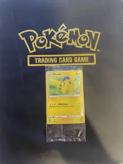 Pokemon Pikachu 028/078 Pokemon GO Stamp Sealed Gamestop 💎⚡ - Image 1