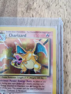 Pokemon Tcg Wotc card English Base Charizard HOLO 4/102 Rare Near Mint - Image 4
