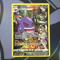 Pokemon TCG Gengar Tg06/Tg30 SWSH Lost Origin Bundle Perrserker 129/196 - Image 1