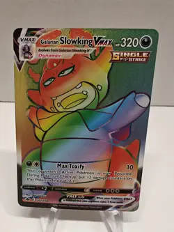 Pokemon Chilling Reign Galarian Slowking Vmax 207/198 Secret Rare Holo NM - Image 1
