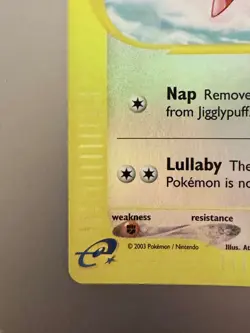 2003 Pokemon Jigglypuff 94/144 Skyridge Reverse Holo Never Played LP-NM - Image 3