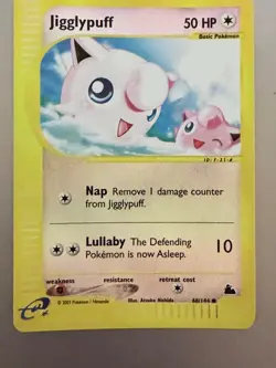 2003 Pokemon Jigglypuff 94/144 Skyridge Reverse Holo Never Played LP-NM - Image 4