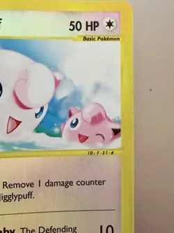 2003 Pokemon Jigglypuff 94/144 Skyridge Reverse Holo Never Played LP-NM - Image 5