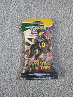 Pokemon TCG Evolving Skies Sleeved Booster Pack New Sealed - Image 1