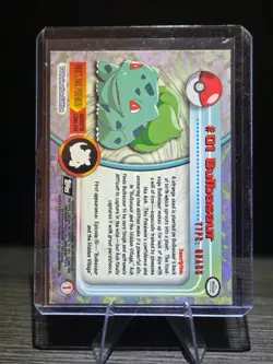 Topps Pokemon Animation Edition Bulbasaur 1 Charmander 4 Squirtle 7 LOT (Black) - Image 3