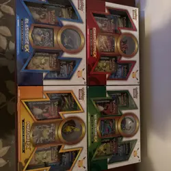 Pokemon 20th Anniversary Red & Blue Collection Boxes Complete Set 4 Boxes Sealed - Image 1