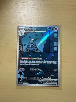 Pokemon TCG Scarlet & Violet Shrouded Fable Dusclops 069/064 Illustration Rare - Image 1