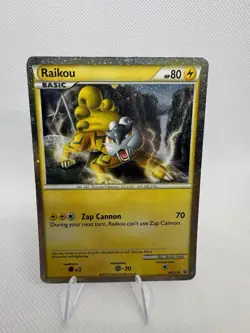 Raikou #HGSS19 2010 Pokemon HGSS Black Star Promo Shining Legend HOLO - Image 1