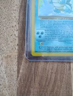 pokemon blastoise base set holo 2/102 - Image 3