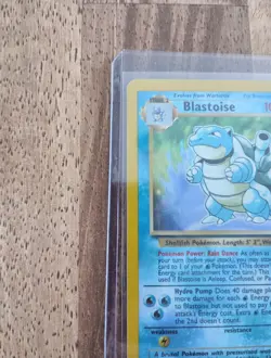 pokemon blastoise base set holo 2/102 - Image 4