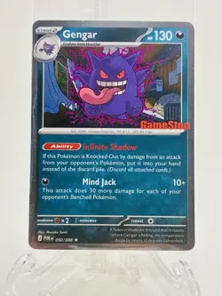 Gengar 050/088 Gamestop Stamped Promo - Pokemon TCG: Perfect Order - SEALED NM - Image 1