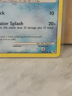 Piplup 93/130 Cosmos HOLO Diamond and Pearl - Pokemon TCG - MP - Image 2