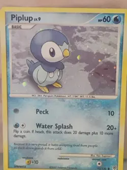 Piplup 93/130 Cosmos HOLO Diamond and Pearl - Pokemon TCG - MP - Image 3