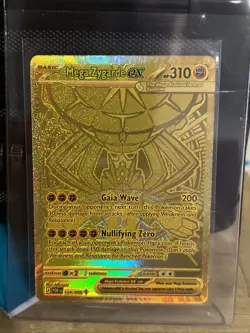 Pokemon Perfect Order Mega Zygarde EX Gold Mega Hyper Rare 124/88 - Image 1