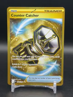 Pokemon Counter Catcher 264/182 Paradox Rift Gold Secret Rare NM - Image 1
