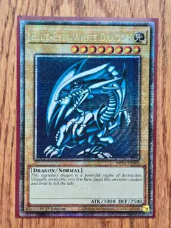 MP24-EN001 - Blue-Eyes White Dragon - Quarter Century Secret Rare - YuGiOh - Image 1