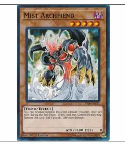 Mist Archfiend - SR06-EN011 - Common - 1st Edition - Yugioh - Image 1