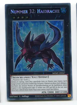 Yu-Gi-Oh! Nummer 32 Haidrache Secret Rare MZMU-DE067 - Image 1
