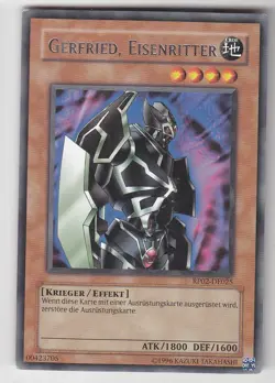 YU-GI-OH Gerfried Eisenritte Rare RP02-DE025 - Image 1