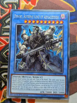 Demise, Supreme King of Armageddon CYHO-EN030 Rare - Image 1
