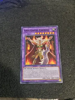 1x (LP) Amazoness Empress - CIBR-EN095 - Common - 1st Edition YuGiOh - Image 1