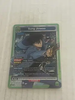 Union Arena UE17BT SOLO LEVELING Sung Jinwoo UE17BT/SLG-1-049 SR Super Rare QTY - Image 1